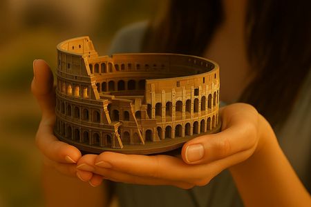 Colosseum, Roman Forum and Palatine Hill Experience with City Walking Tour