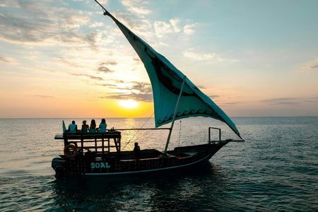 Zanzibar north coast sunset dhow cruise