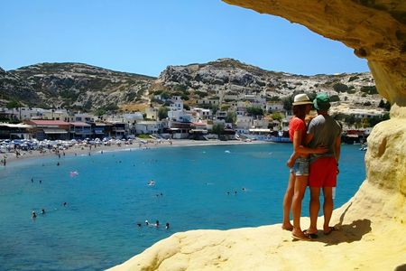 4x4 mountains & sea south coast route in Crete