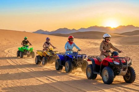 Evening quad bike adventure with Bedouin tea in Sharm El-Sheikh