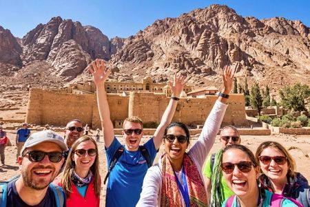 Tour of St. Catherine's Monastery and Dahab with lunch - from Sharm El Sheikh