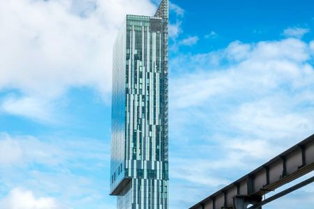 Private architecture walk through Manchester with a local expert