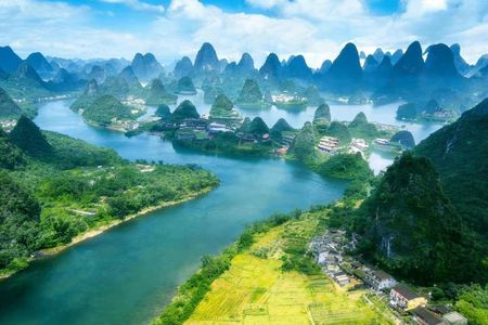 4-hour Yangshuo tour with Shili Gallery cycling and Liu Sanjie show