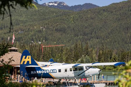 Whistler glacier seaplane tour