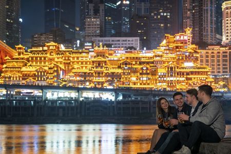 Enchanting Chongqing night illumination private tour