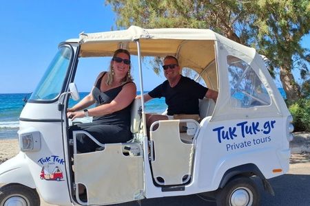 Private tuk-tuk tour of Crete's inland villages with tastings