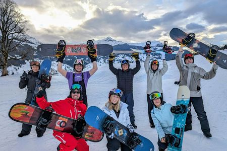 1 Day Beginner Snowboard Package in Grindelwald