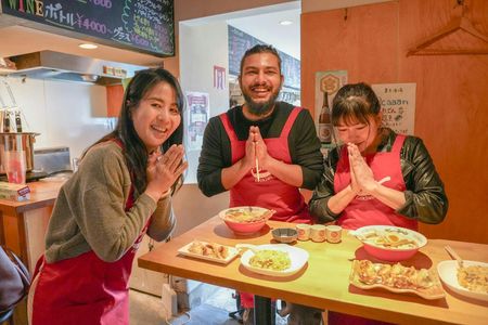 Kyoto ramen and gyoza cooking class with professional chefs