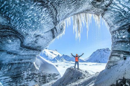 Katla ice cave tour from Vík