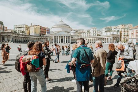 Royal Palace of Naples and monumental area small group tour