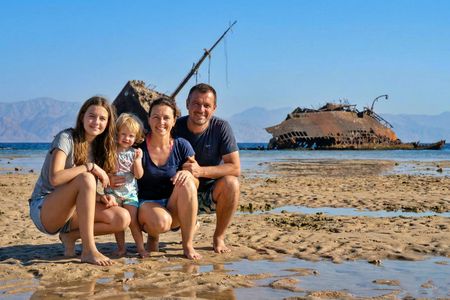 Bedouin home cooked meal and camel ride in the Nabq National Park