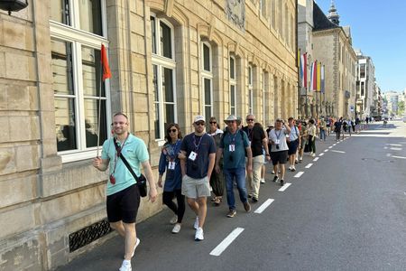 Guided walking tour in Luxembourg city