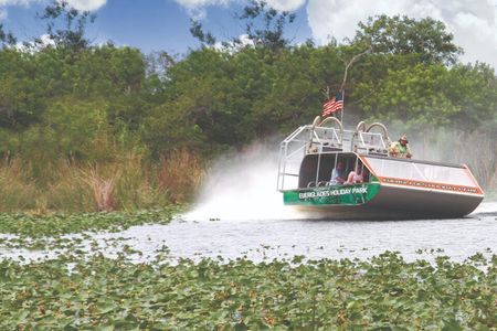 Everglades airboat adventure tour with transportation