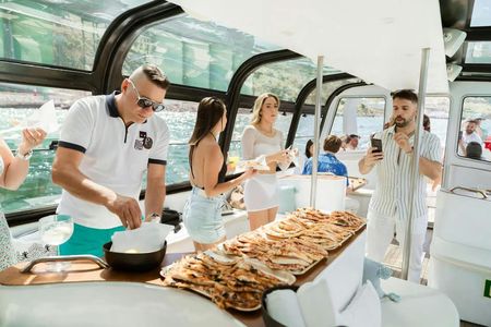 Lisbon sangria cruise with traditional buffet and music