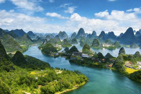 4-hour Yangshuo tour with Shili Gallery cycling and Liu Sanjie show