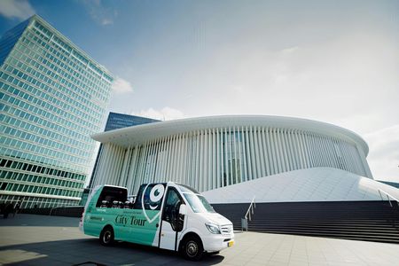 Luxembourg City sightseeing bus tour with audio guide
