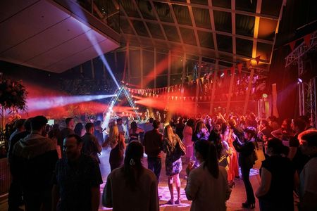 London Sky Garden Music Night ticket with a glass of Champagne