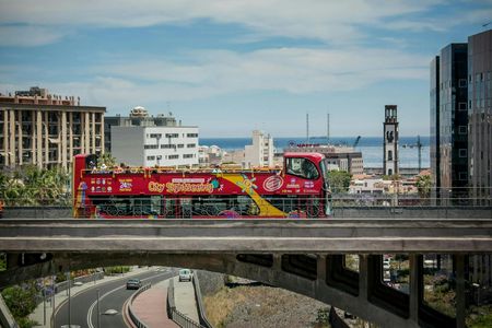 City Sightseeing hop-on hop-off bus tour of Santa Cruz de Tenerife
