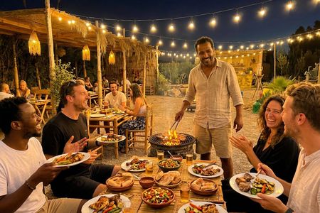 Sandboarding and Moroccan BBQ experience in Agadir