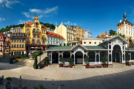 Guided day trip to Karlovy Vary spa town from Prague