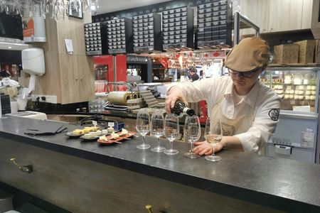 Food Tour of the Paul Bocuse market place in Lyon