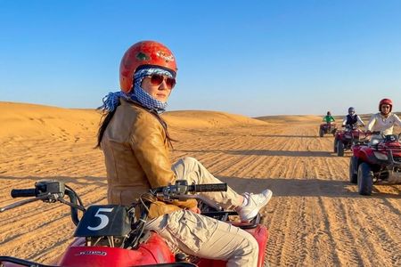 Quad Bike Morning Safari with Bedouin Tea Tasting in Marsa Alam