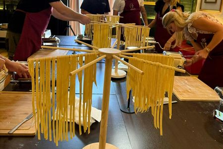 Authentic Neapolitan handmade pasta and tiramisu cooking class