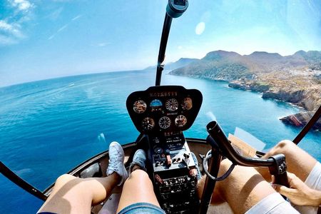 42-minute helicopter tour over Mallorca
