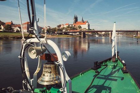 Saxon wine route steamer boat tour