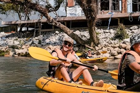 Blue Lagoon 1, zipline and kayaking adventure in Vang Vieng