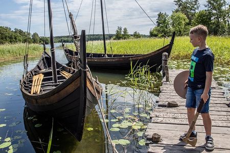 The viking city Birka boat tour