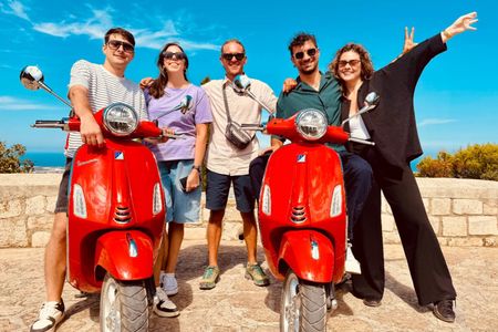 Alberobello, Locorotondo and Selva di Fasano scooter tour with tasting