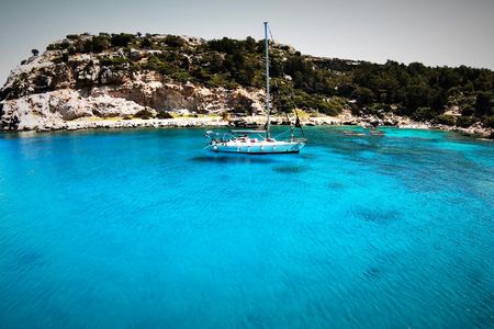 Rhodes bay to bay sailboat cruise