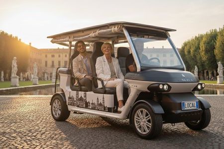 Panoramic Padua tour aboard an electric golf cart