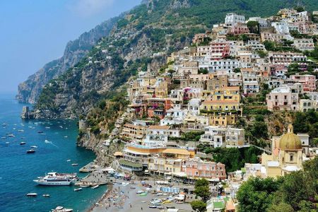 Semi-private tour to Pompeii and Amalfi Coast from Rome