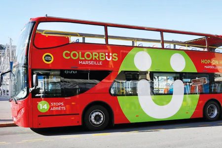 Marseille hop-on hop-off city bus tour