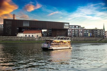 Krakow sightseeing catamaran cruise on the Vistula River