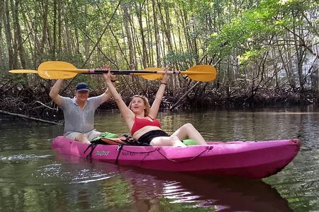 Kayaking through the Mangrove forest in Ao Thalane