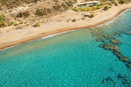 Crete southern coast tour with abandoned village and beach lunch