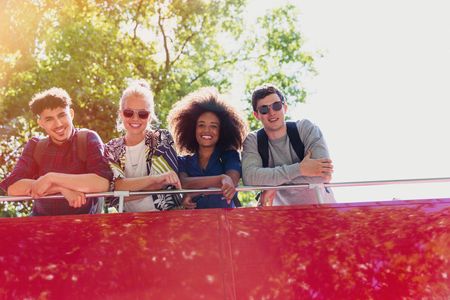 Panoramic London 2-hour open-top bus tour with live guide