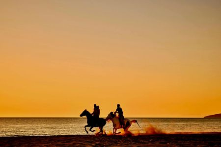 Guided horseback ride in Durrës countryside and beaches