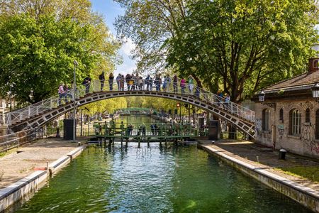 Cruise on The Canal Saint Martin and The Seine River in Paris