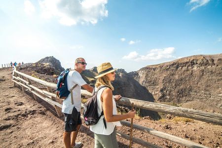 Pompeii and Vesuvius volcano skip the line guided tour from Sorrento