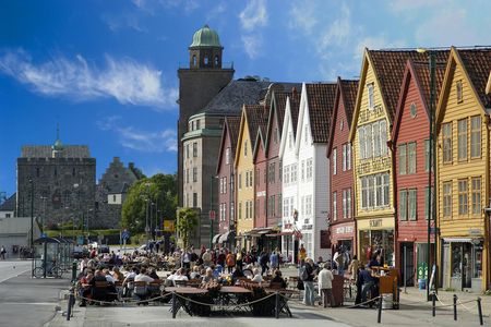 From city lights to fjord sights guided tour of Bergen and Osterfjord