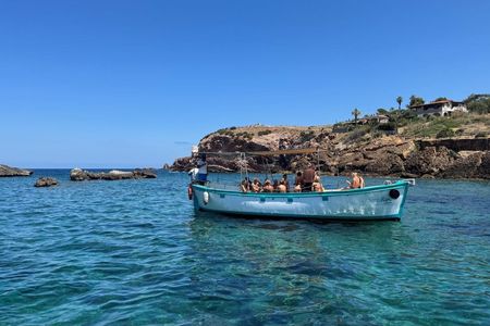 Half-day boat tour along Terrasini's hidden coastline