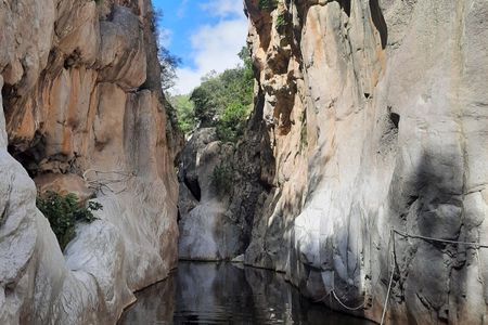 E-bike and dinghy adventure around Castelbuono and Tiberio Gorges