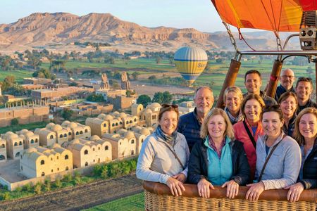 Overnight private tour to the best of Luxor with hot air balloon experience from Marsa Alam