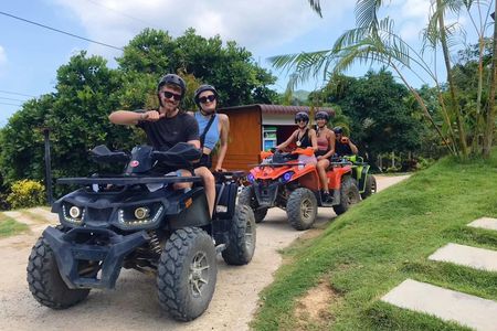 ATV adventure ride in Koh Samui's tropical jungle