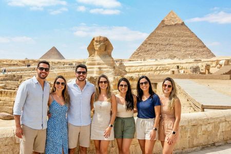 Cairo's highlights tour from Luxor with first-class train tickets