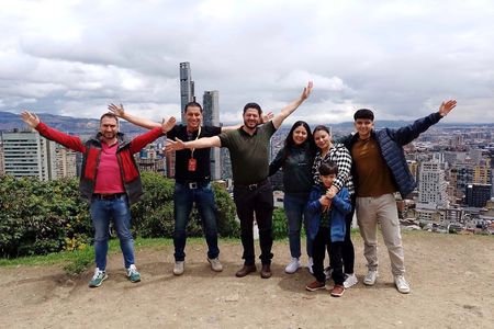 Bogotá morning city walking tour with tastings